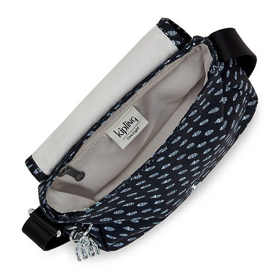 Kipling Sabian Printed Crossbody Mini Tassen Blauw | BE 1353VR